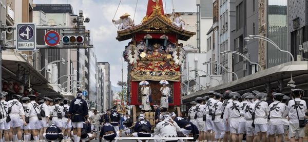 「祇園祭 伝統継承プロジェクト」を支援しています