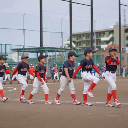 子ども野球リーグを応援しています