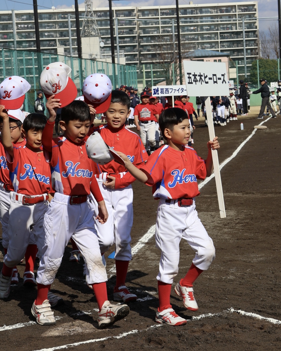 子ども野球リーグを応援しています