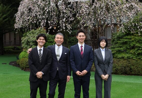 入社式を行いました